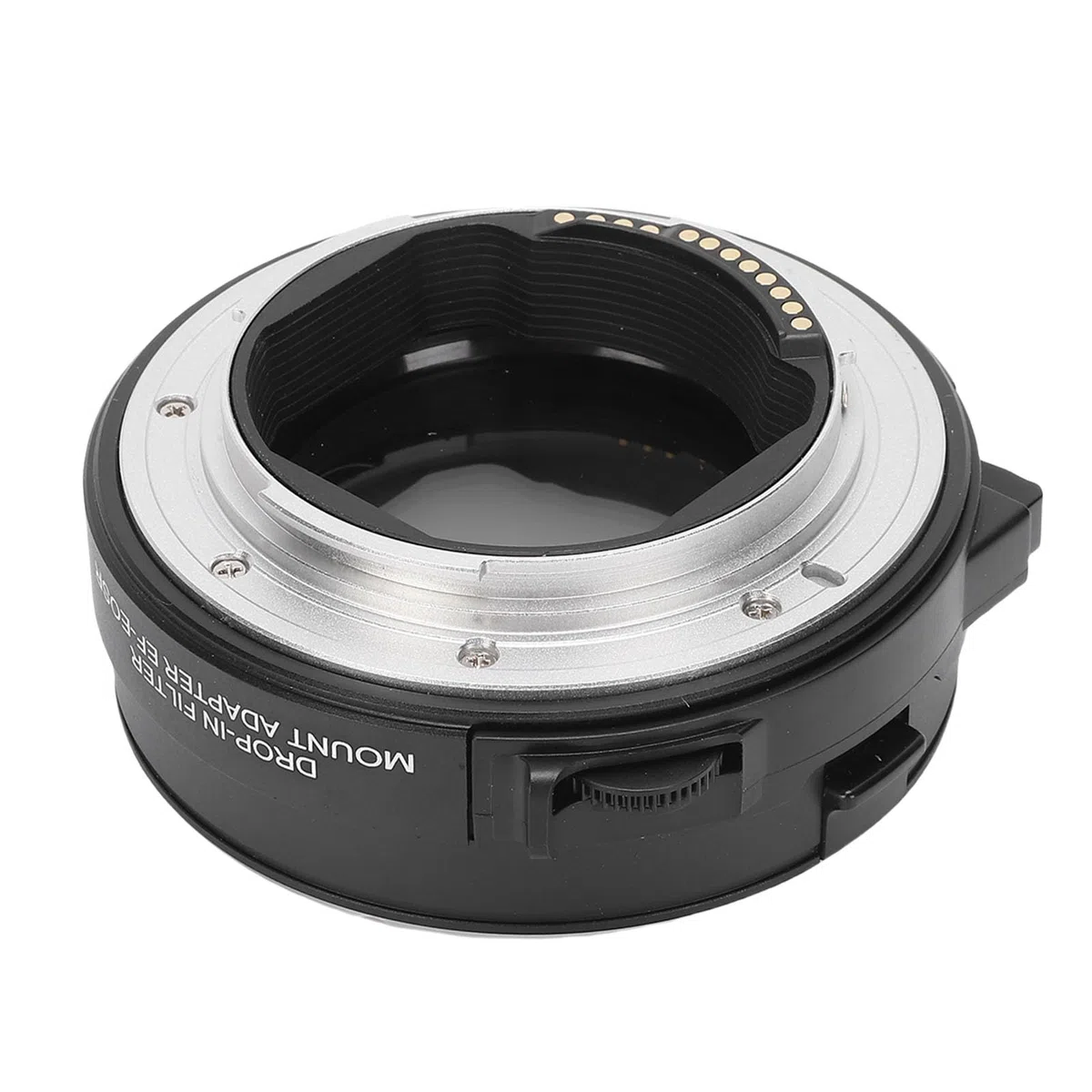 Cryfokt Camera Lens Adapter for RP R5 R6 R7 R8 R10 | Materiale in lega di alluminio, facile installazione e rimozione, supporta la stabilizzazione IS, maggiore durata con