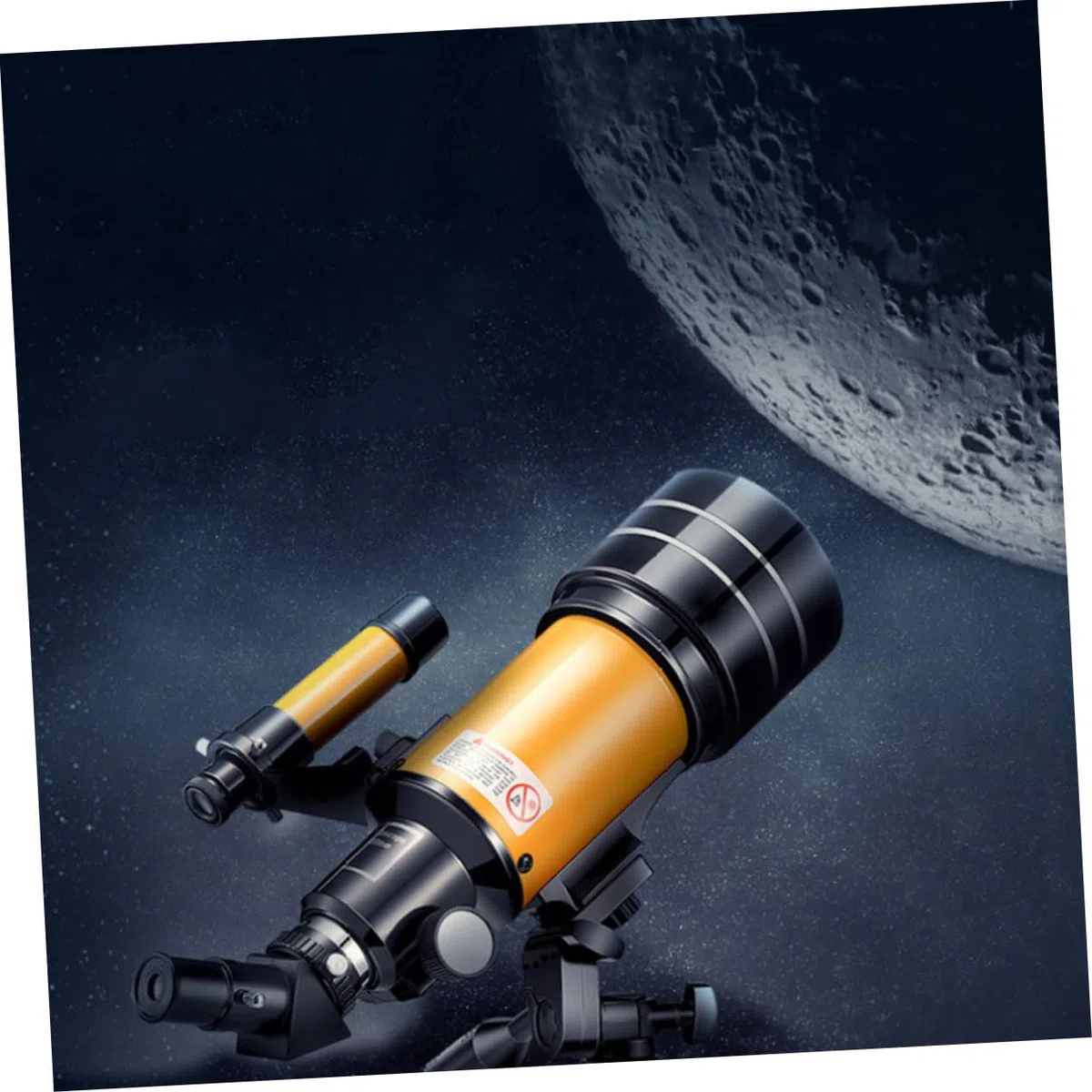 NUOBESTY 1 Pezzo Telescopio Astronomico con Treppiede Regolabile Visibilità Notturna per Osservazioni Spaziali e Pianeti Accessori