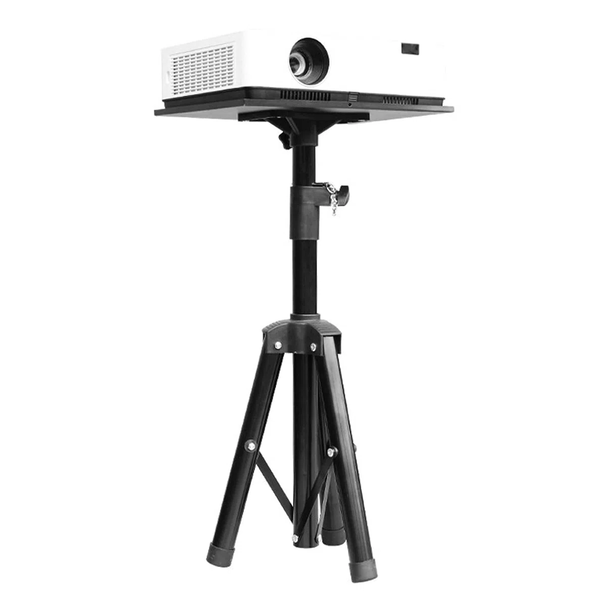 Stand del Proiettore, Supporto Regolabile Piano del proiettore Treppied Pieghevole Pieghevole Pieghevole Treppiede Stand da 14 pollici a 10 pollici Dimensioni della piastra con altezza regolabile fino