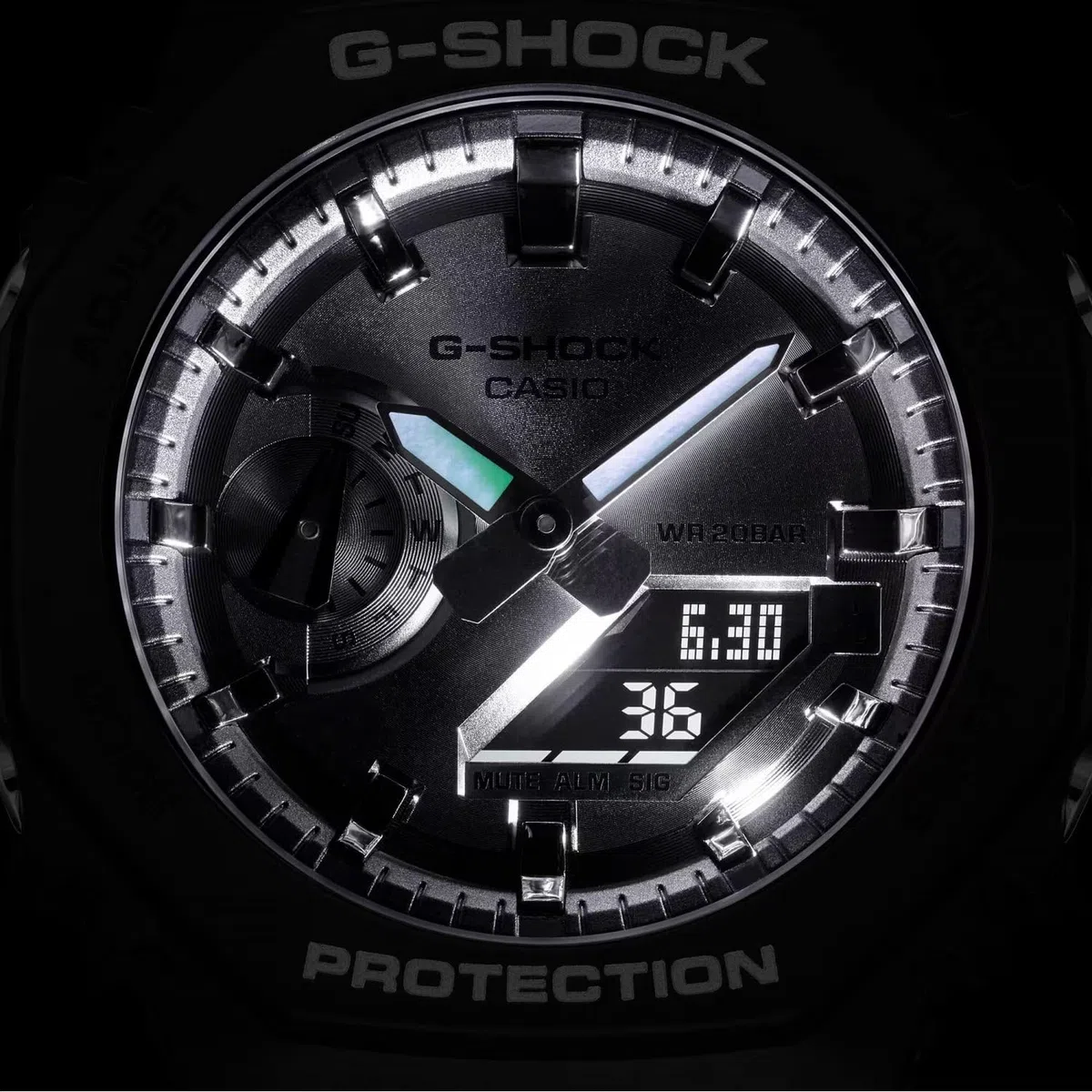 Casio G-Shock Classic GA-2100SB-1AER Orologio da polso uomo 200m resistente all´acqua