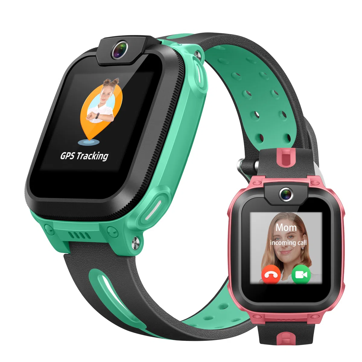 imoo Z1 smartwatch per bambini, smartwatch, smartwatch per bambini, telefono con video e telefonata bidirezionale, orologio GPS per bambini con localizzazione in tempo reale e resistenza all'acqua di