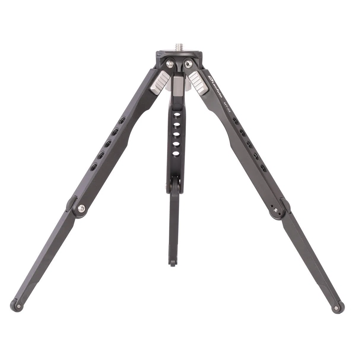 Leofoto - Mini treppiede tascabile - Ideale per un fotografo di viaggio - Capacità di carico di 2kg - Piedini estensibili - Altezza minima da 7,5 cm ad un'altezza massima di 23 cm - MT-03 + MBH-19