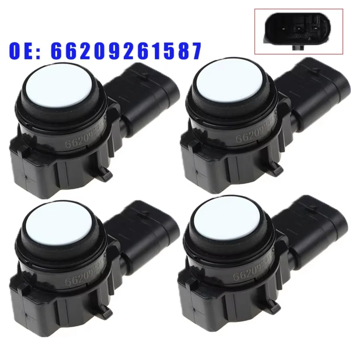 PDC Parking Sensor Per BMW F31 F34 F32 F33 F36 Sensore PDC | Sensore di parcheggio Parktronic per parcheggio PDC per auto Sensore di parcheggio Parktronic 66209261587(4 pcs)