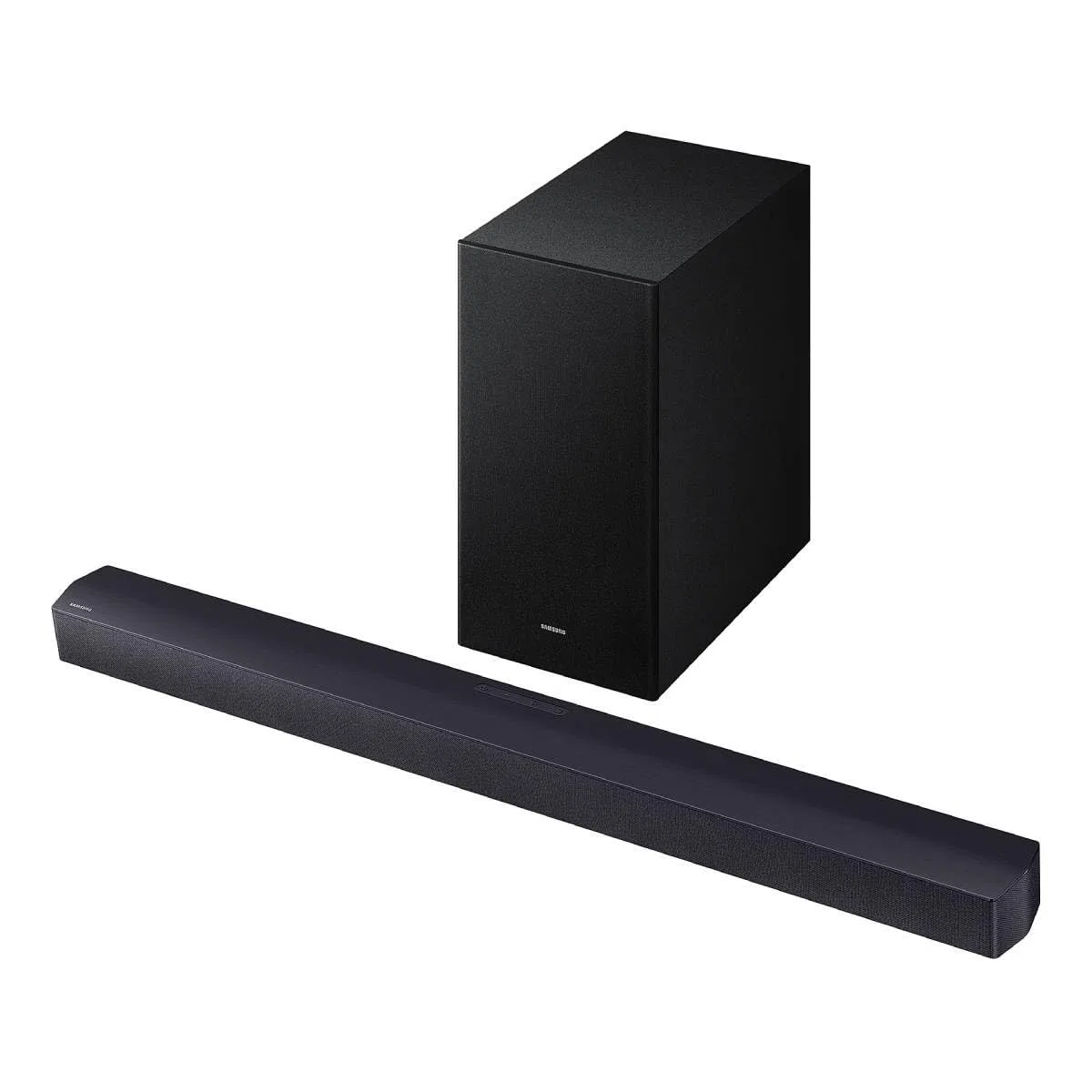 SAMSUNG Sound Bar HW-B450F/ZF 2025 - Dolby Audio/DTS Virtual: X, Adaptive Sound, 2.1 Canali, Modalità Notte e Modalità Gioco [Versione Francese, Spagnola, Portoghese]