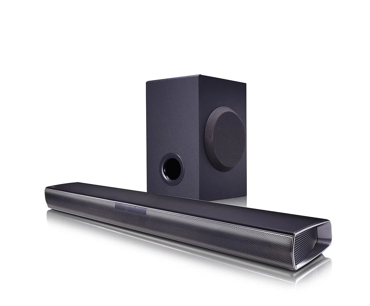 LG SQC1 Black 2.1 channels 160 W