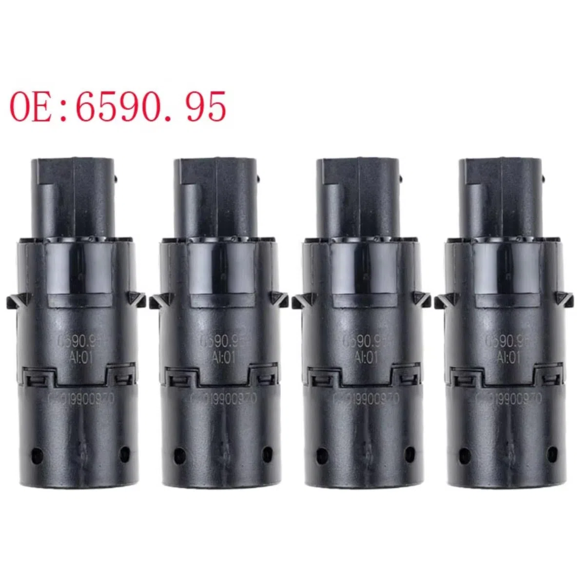 PDC Parking Sensor Per Range Per Rover PDC Sensore Parcheggio | 2005 2006 2007 2008 2009 2010 3Pins 659095 Sensore di controllo della distanza del sensore di parcheggio PDC(4PCS)